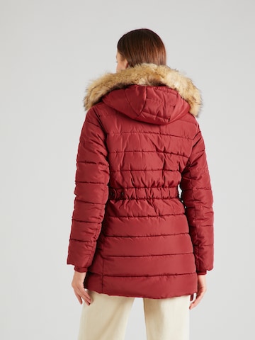 ONLY Płaszcz zimowy 'CAMILLA' w kolorze czerwony