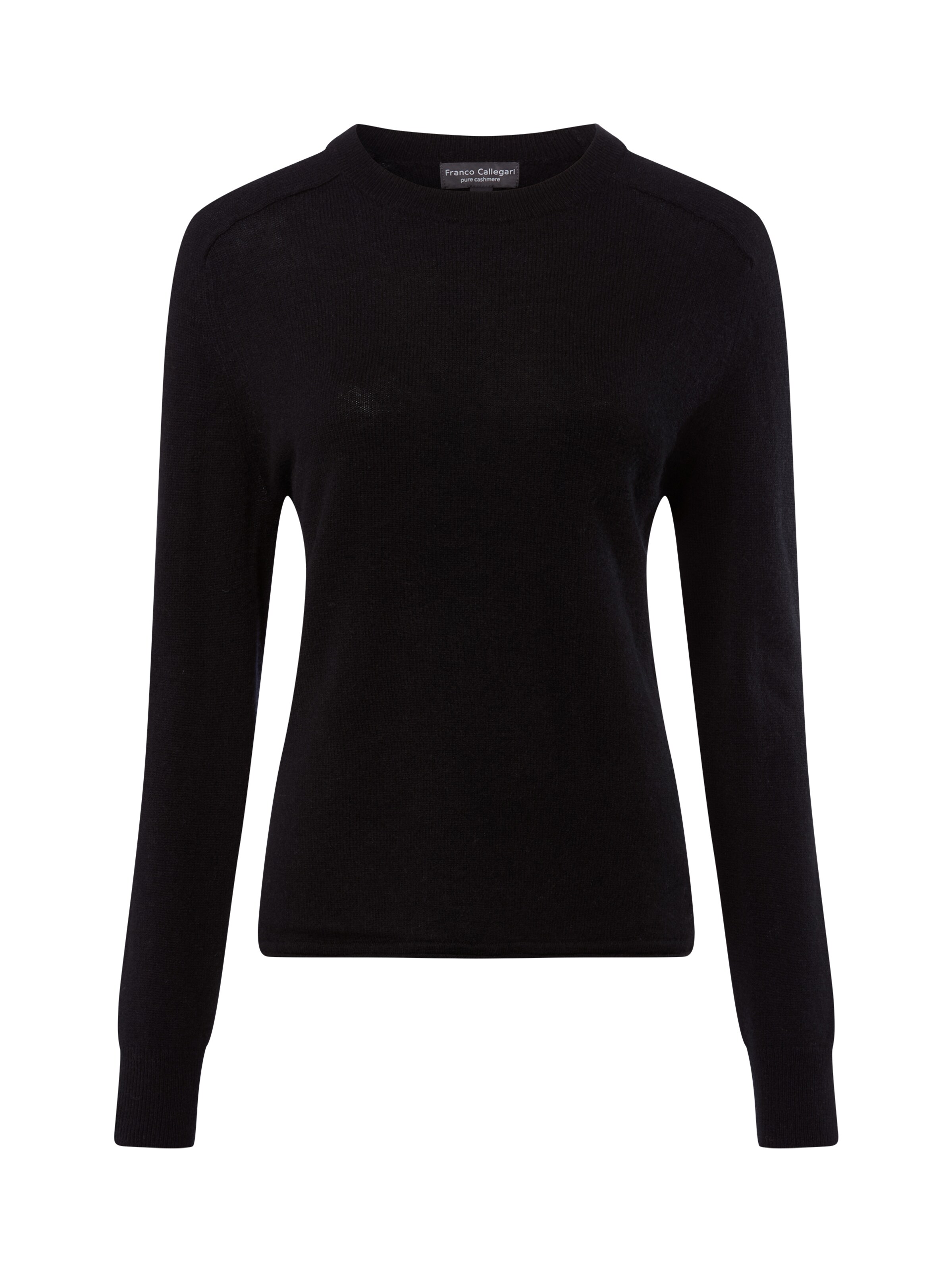 Franco Callegari Pullover in Schwarz: Vorderseite