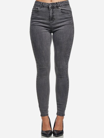 Tazzio Skinny Jeans 'F107' in Grey: front