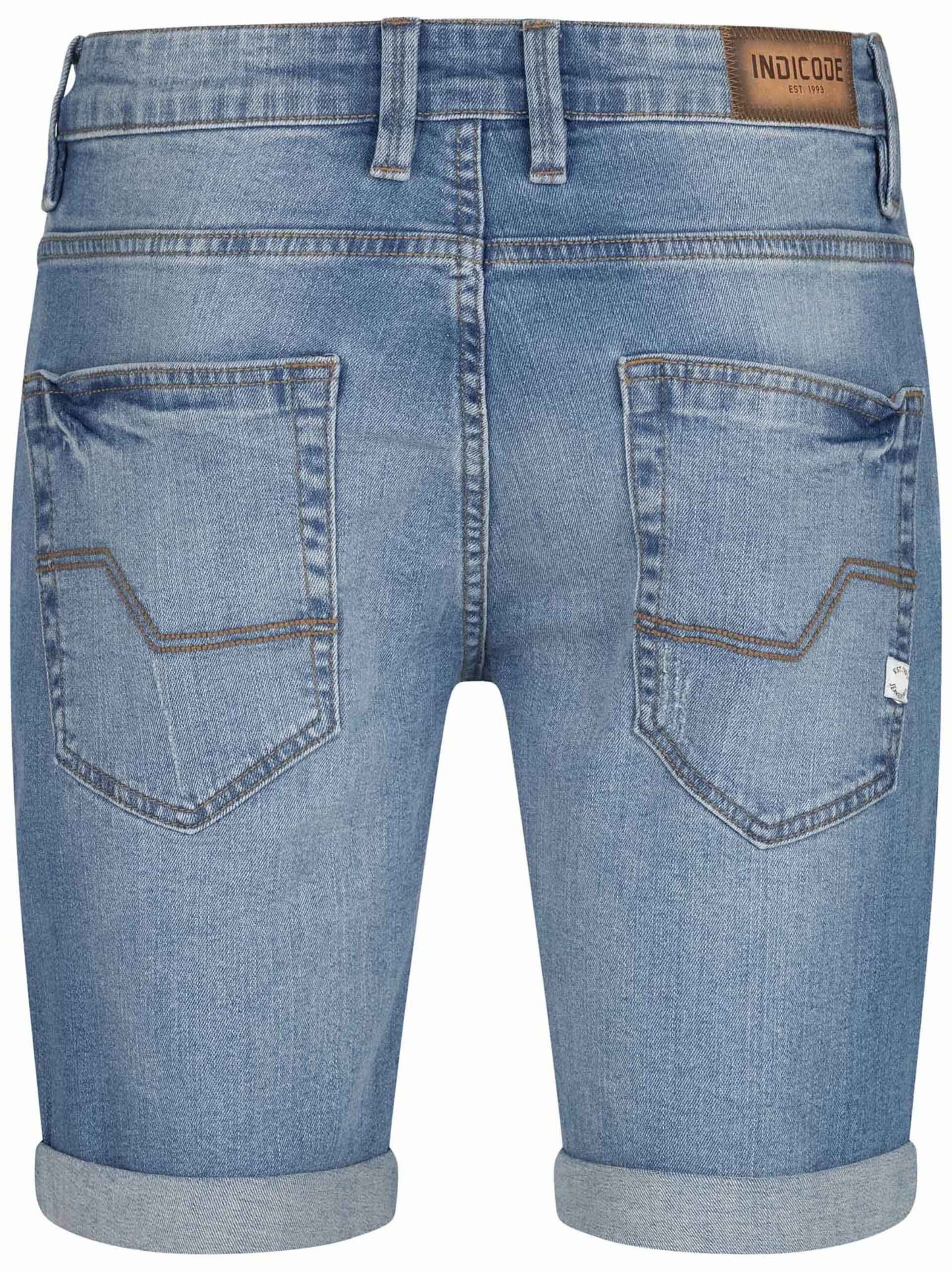 INDICODE JEANS Regular Trousers 'Inkadeu' in Blue