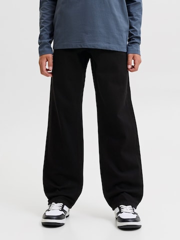 Jack & Jones Junior - Ropa ancha Vaquero 'JJICHRIS JJORIGINAL' en negro: frente