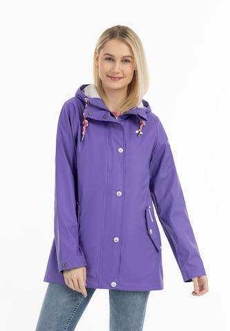 Veste fonctionnelle Schmuddelwedda en violet : devant