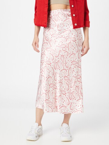 CATWALK JUNKIE Skirt 'SPACY' in Red: front