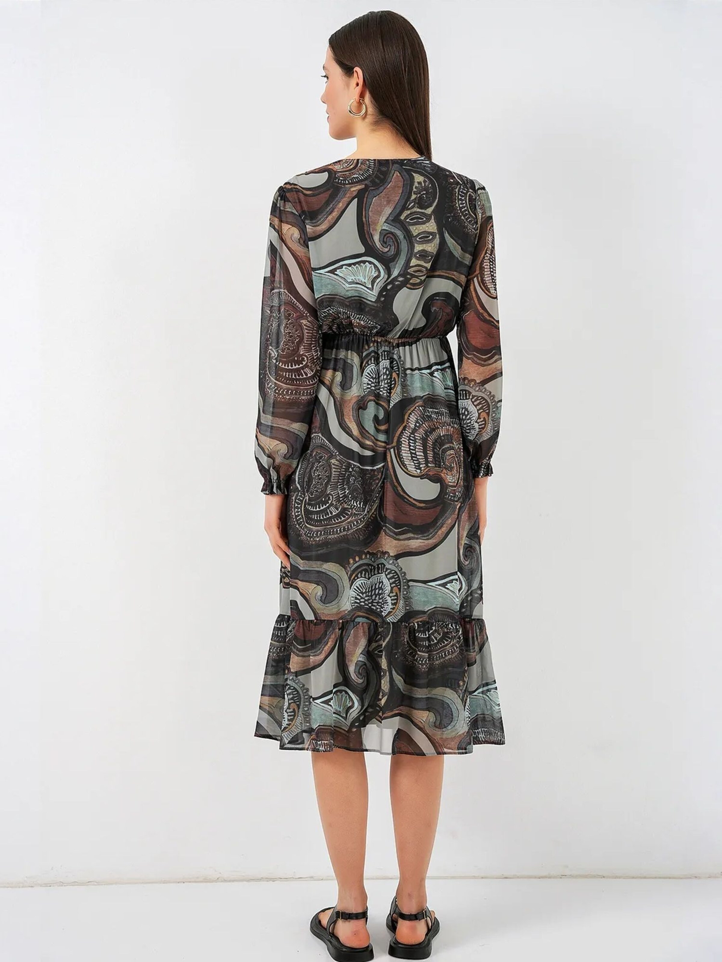 Bigdart Dress in Mixed colors