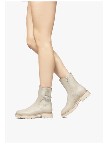 Bottines Nero Giardini en beige