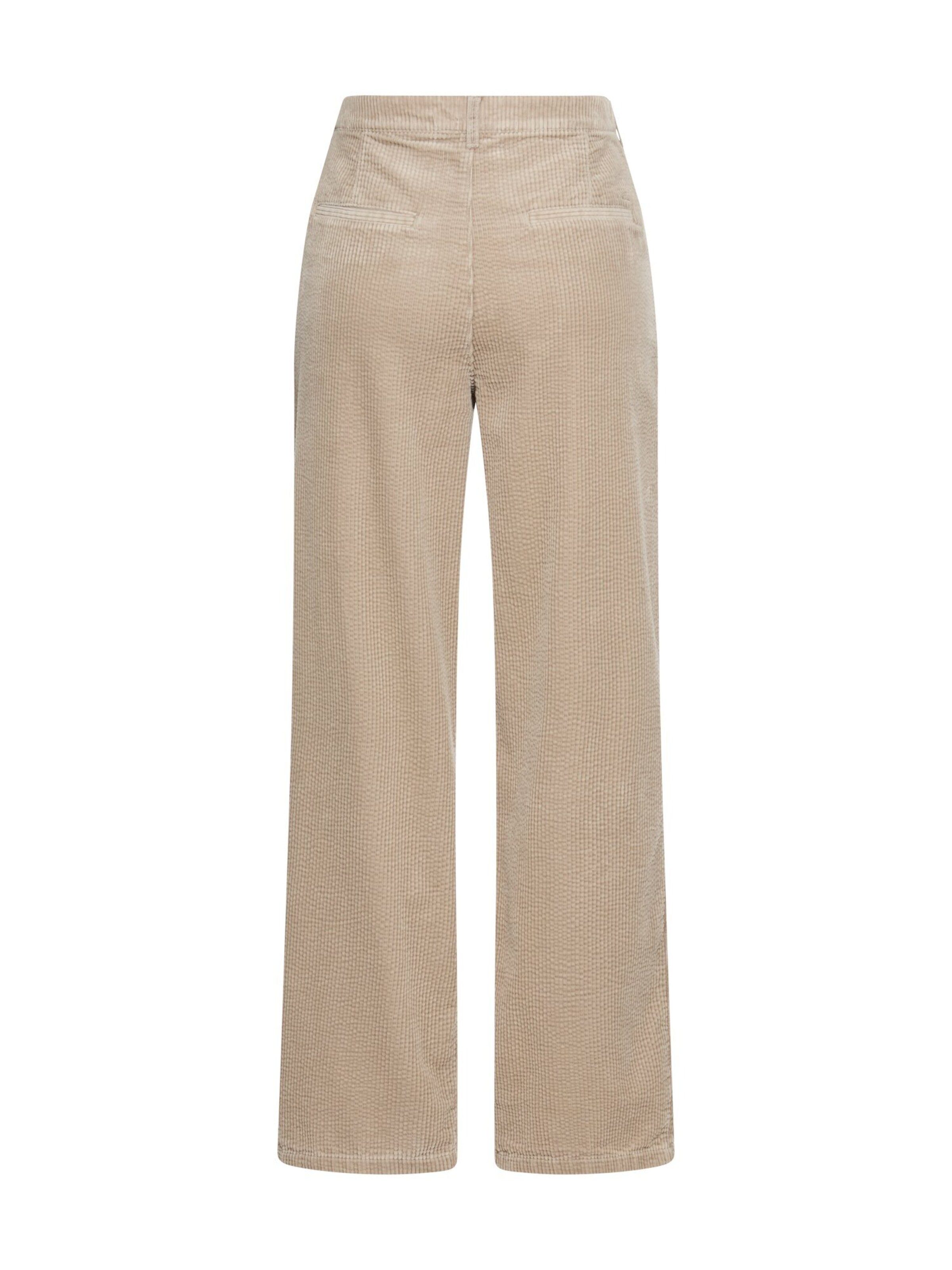 CAMEL ACTIVE Wide leg Pleat-Front Pants in Grey
