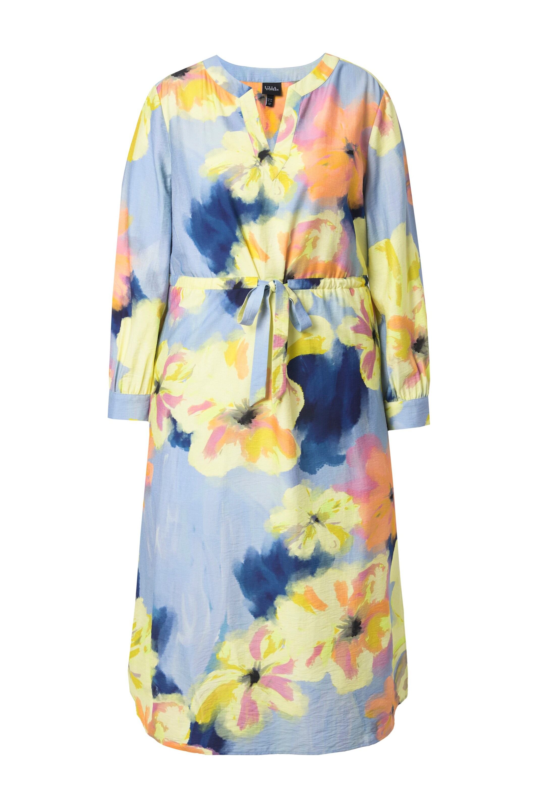 Ulla Popken Dress in Yellow: front