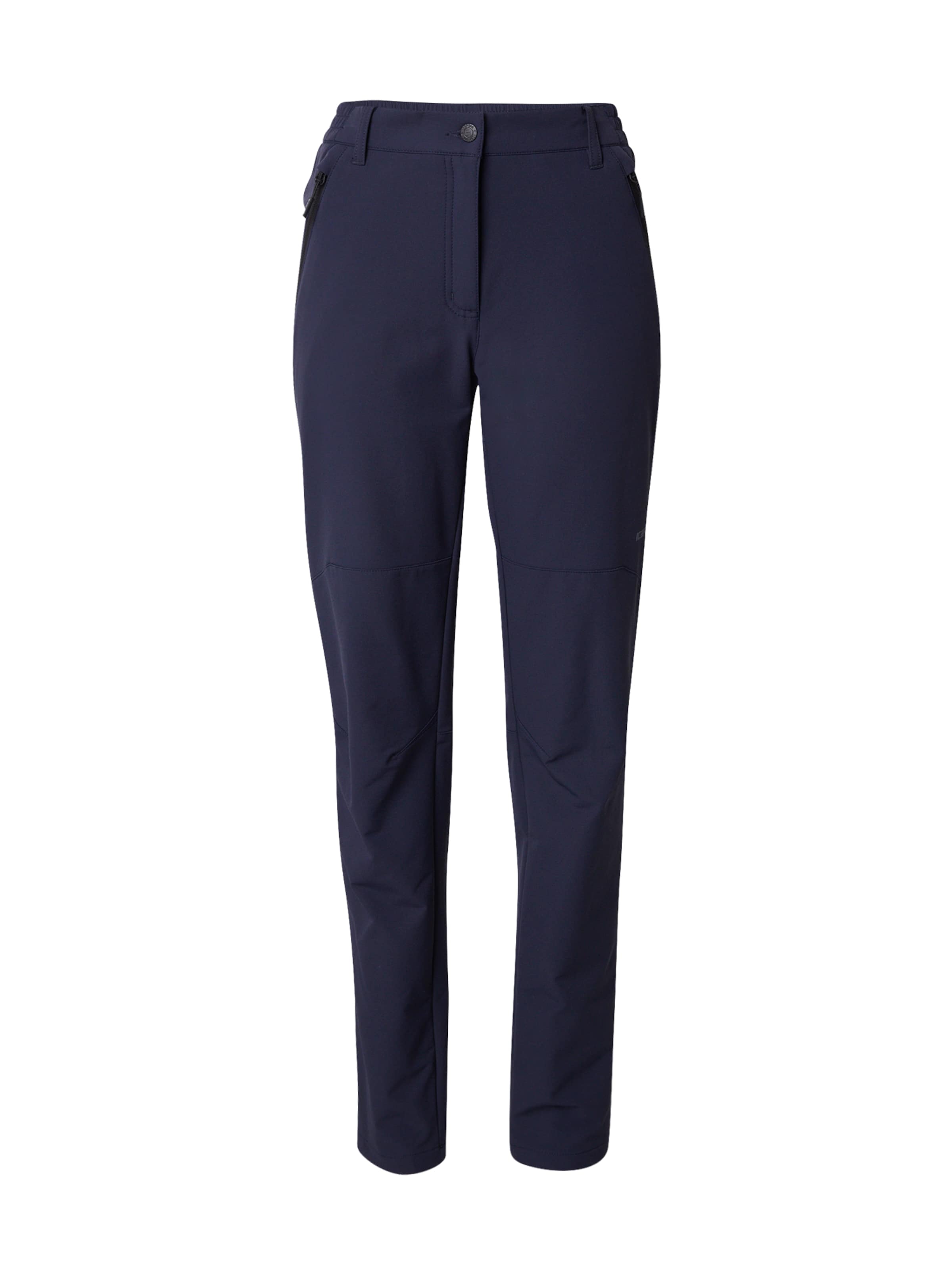 ICEPEAK Обычный Штаны в спортивном стиле 'Beelitz' в Синий: спереди