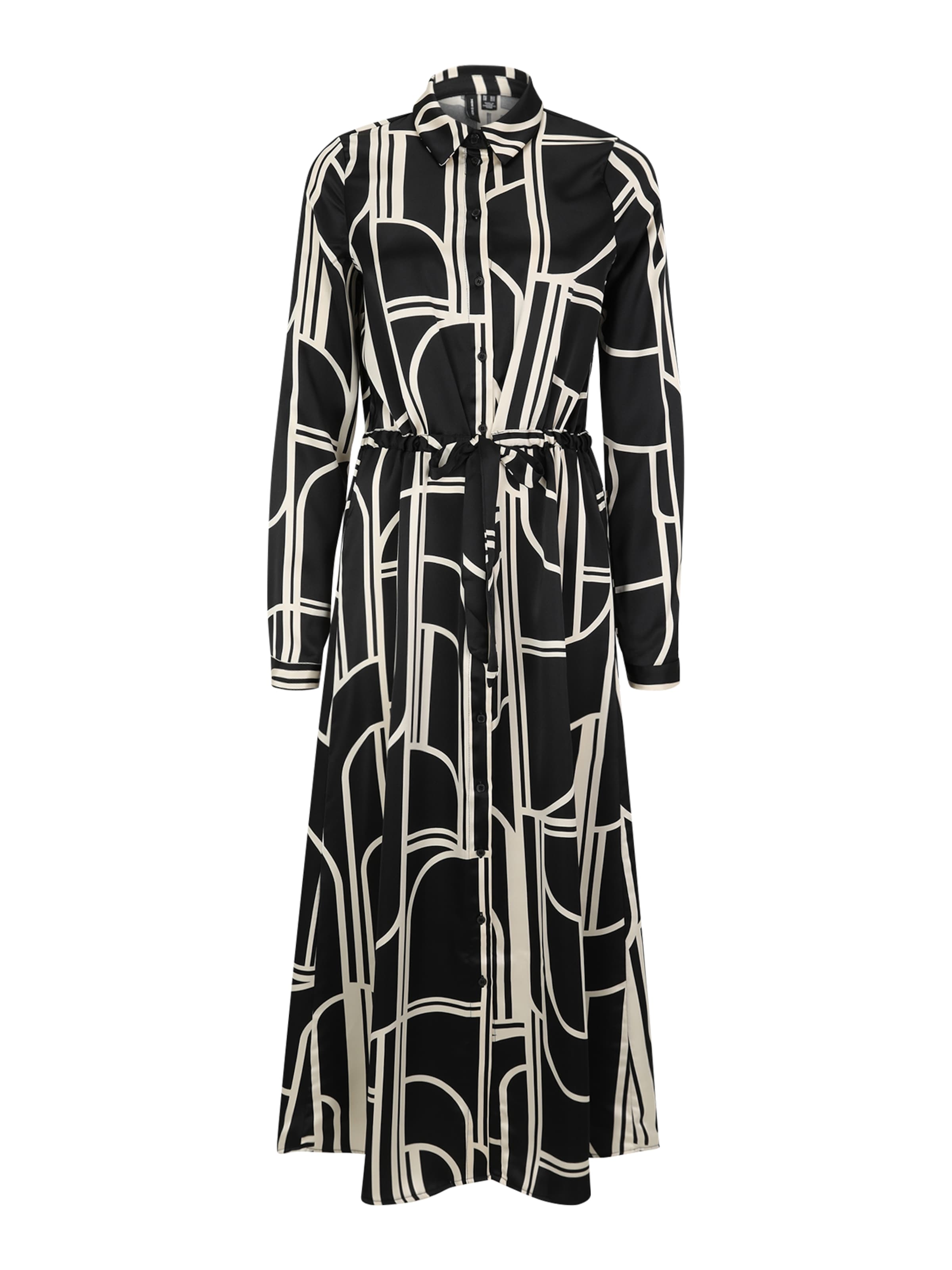 Vero Moda Tall Shirt Dress 'VMHADLEY' in Black: front