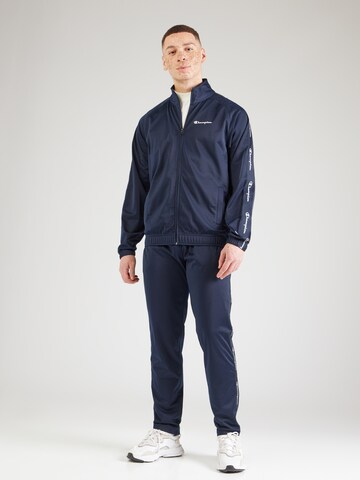 Completo per l'allenamento di Champion Authentic Athletic Apparel in blu: frontale