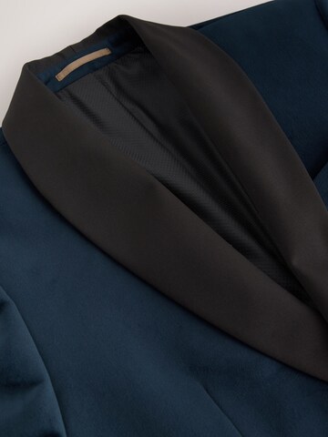 Next Slim fit Colbert 'Self' in Blauw