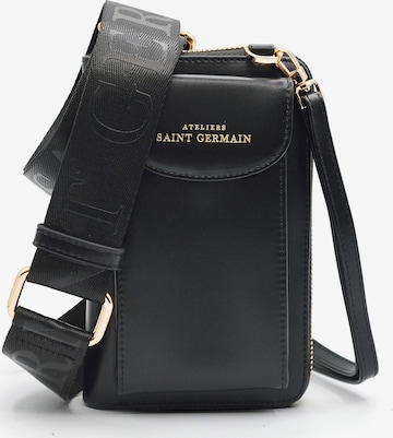 Borsa a tracolla 'LONDON' di Ateliers Saint Germain in nero: frontale