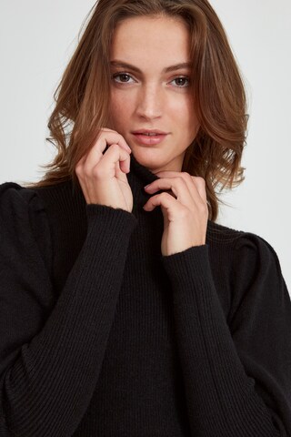 b.young - Vestido de malha 'NONINA' em preto