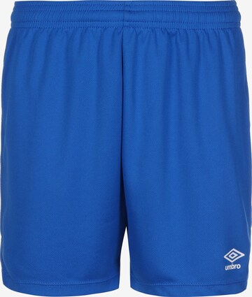 UMBRO Workout Pants in Blue: front