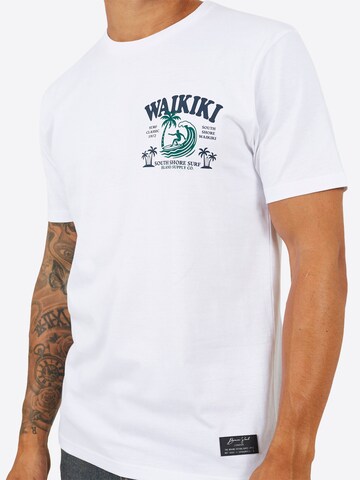 T-Shirt BRAVE SOUL en blanc
