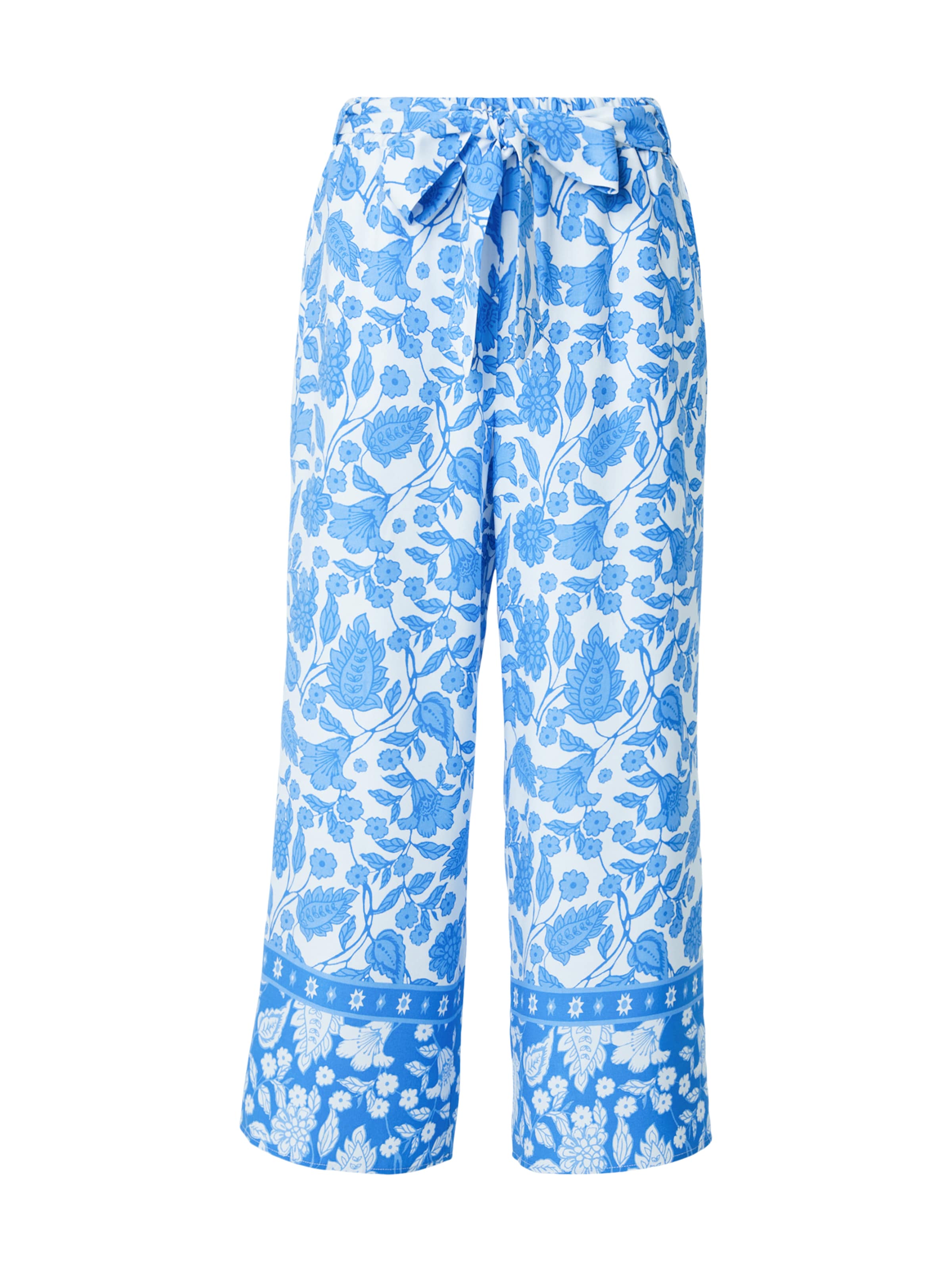 MORE & MORE Wide Leg Hose in Mischfarben: Vorderseite