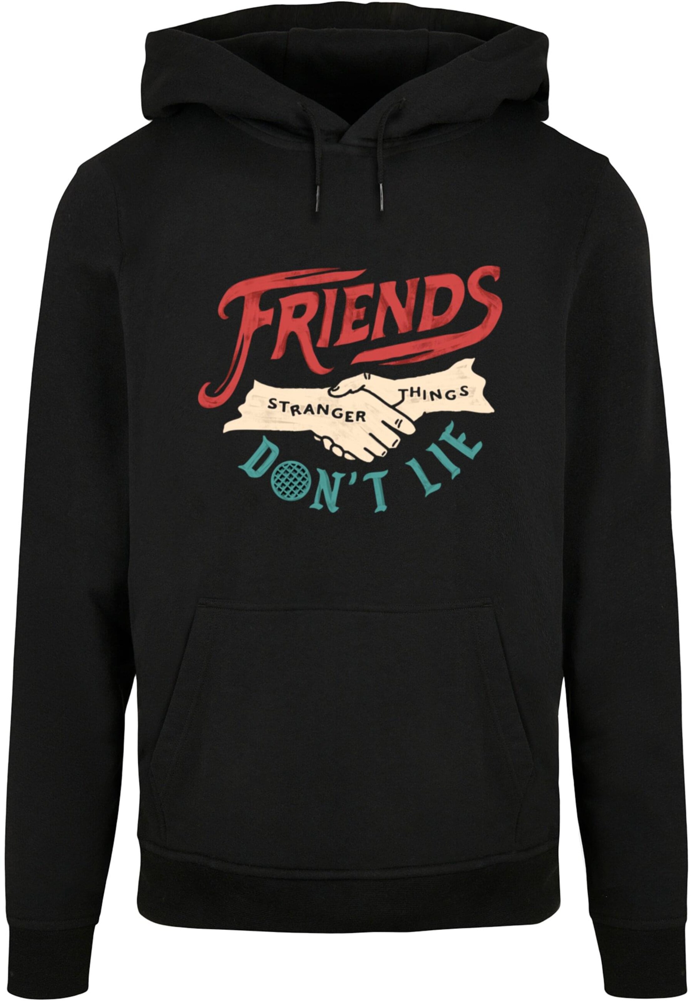 ABSOLUTE CULT Sweatshirt 'Stranger Things' in Black: front
