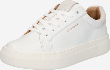 BJÖRN BORG Platform trainers 'T1620' in White: front