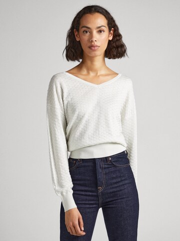 Pepe Jeans Pullover 'DANI' in Weiß: predná strana