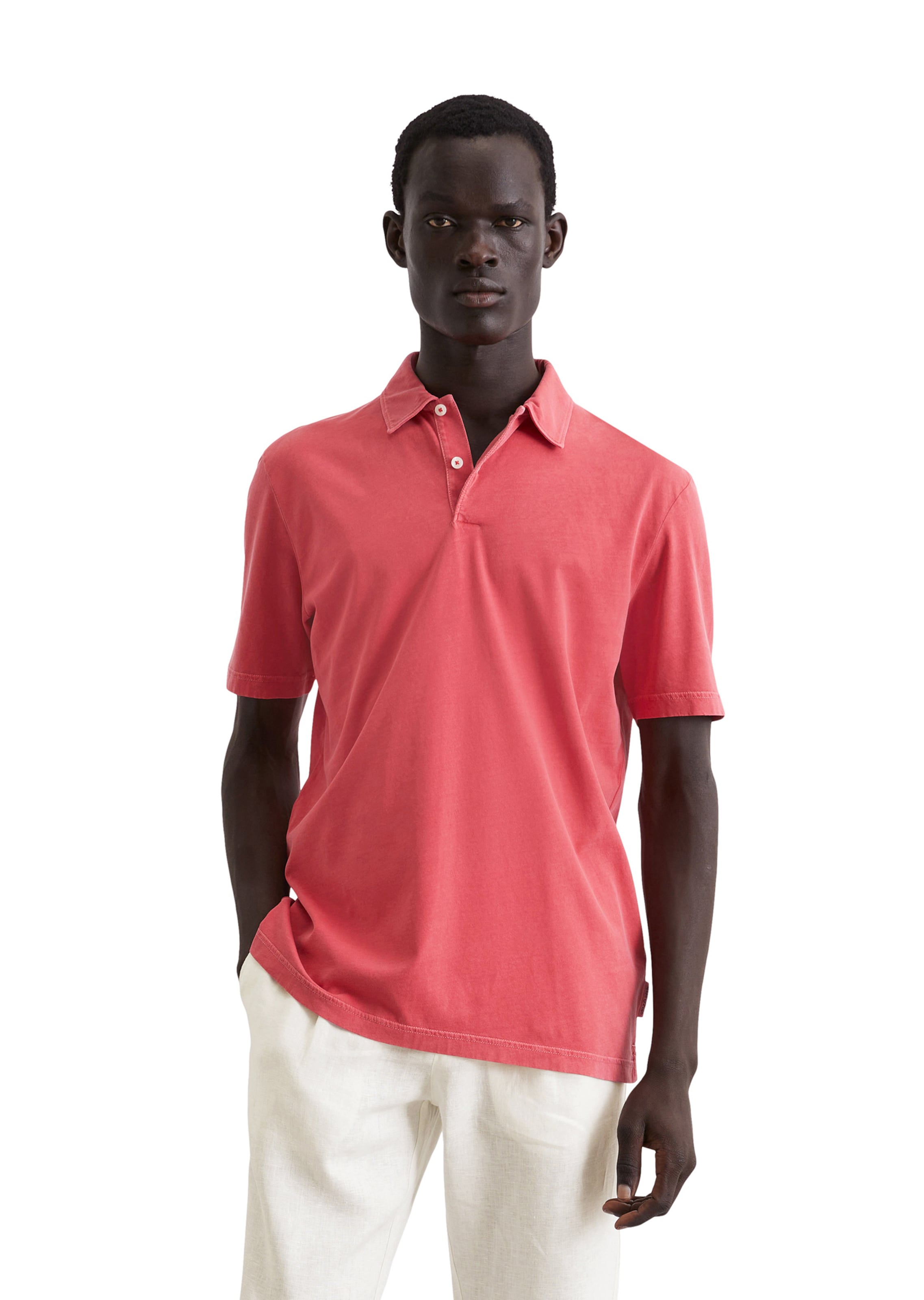 T-Shirt Marc O'Polo en rose : devant