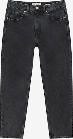 Pull&Bear Loose fit Jeans in Grey: front