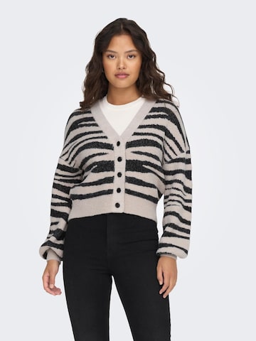 Cardigan 'Lorraine' JDY en gris : devant