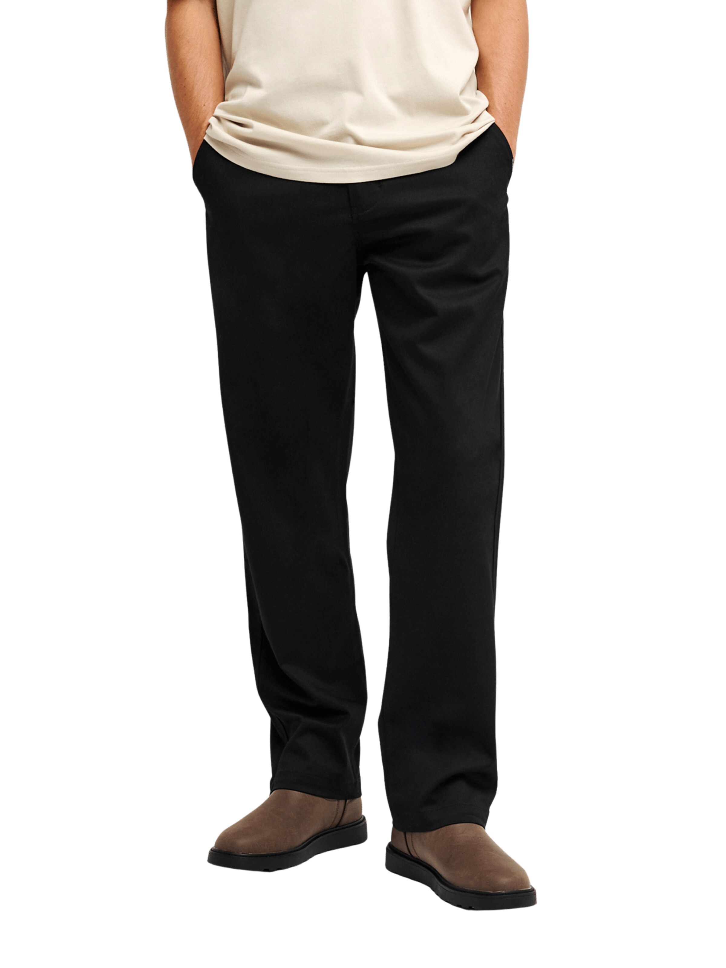 QUIKSILVER Pants ' Everyday Union' in Black: front