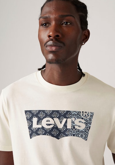 Marškinėliai iš LEVI'S ®, spalva – smėlio spalva / šviesiai mėlyna / tamsiai mėlyna, Prekių apžvalga