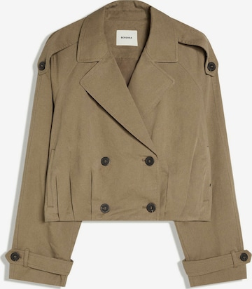 Cappotto di mezza stagione di Bershka in grigio: frontale