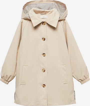 MANGO KIDS Between-Season Jacket 'Eulalia' in Beige: front