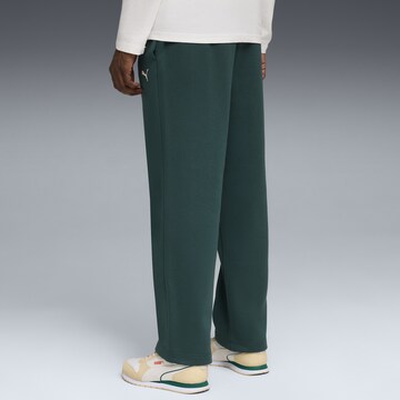 PUMA Loosefit Sportbroek in Groen