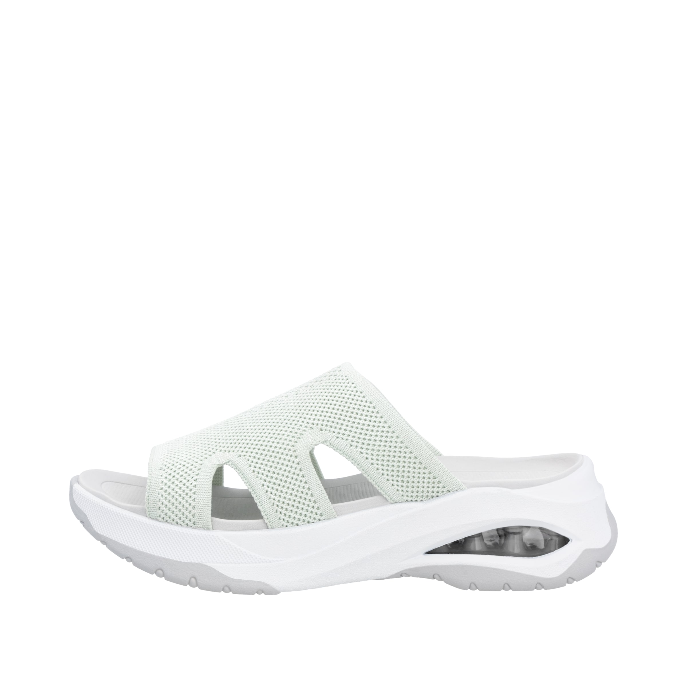 Rieker Sport Pantolette in Grün: Vorderseite