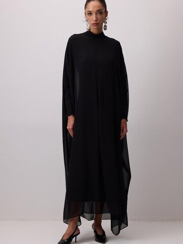 Abito 'Bat Sleeve Chiffon Dress' di Touché Privé in nero
