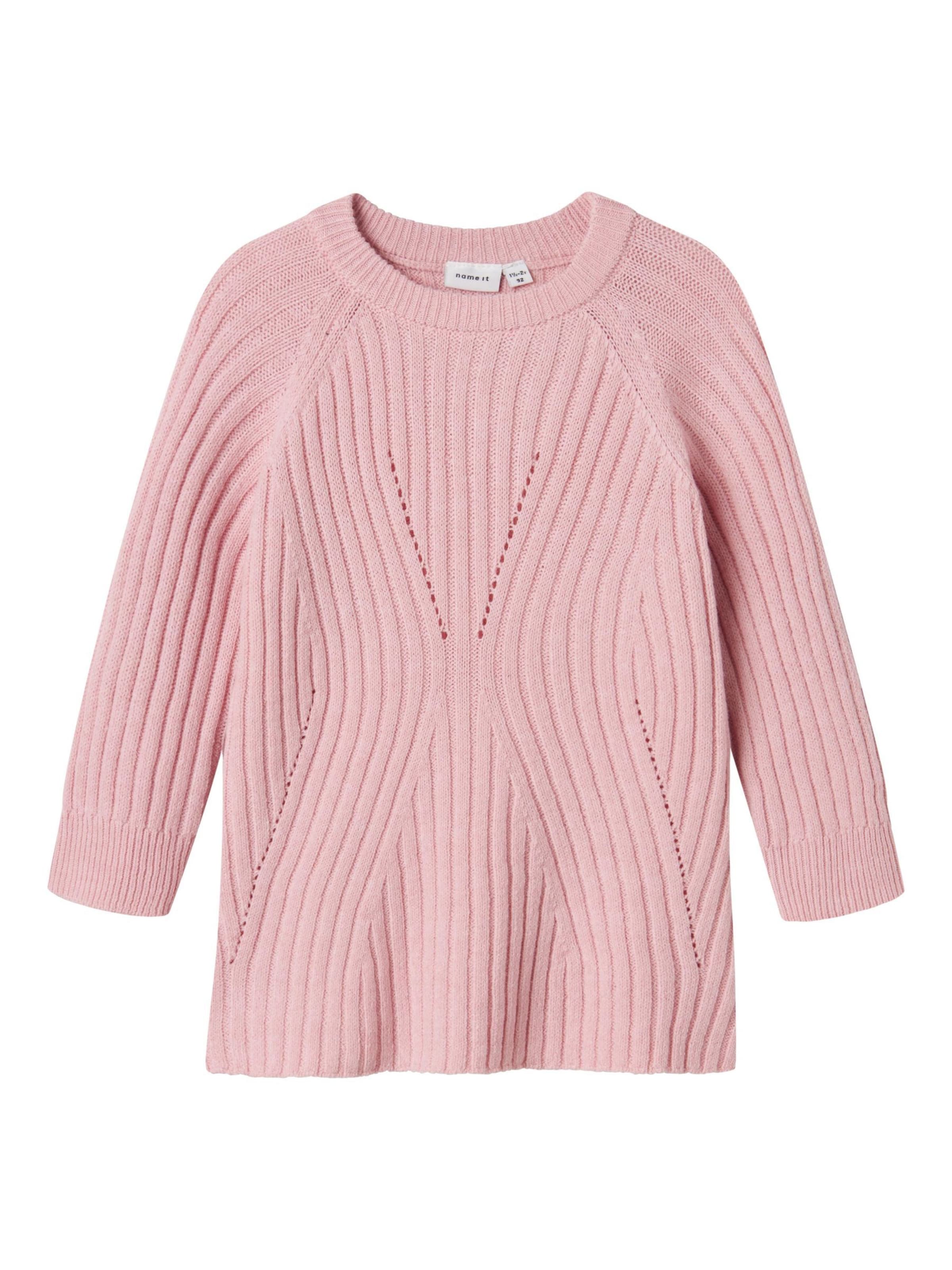 NAME IT - Vestido en rosa: frente