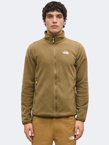 THE NORTH FACE - Casaco de velo funcional 'GLACIER' em bege: frente