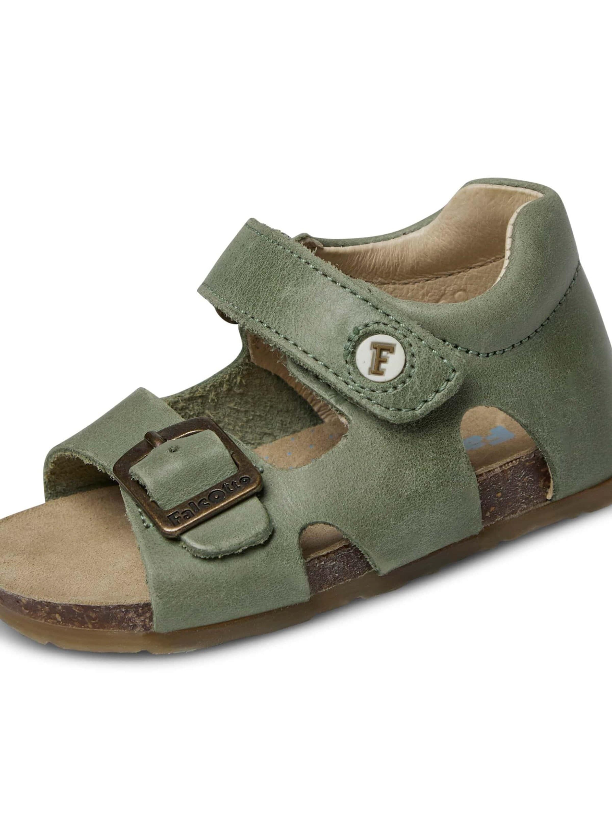 Falcotto Offene Schuhe 'BEA' in Grau: Vorderseite