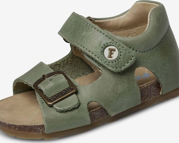 Falcotto Offene Schuhe 'BEA' in Grau: Vorderseite