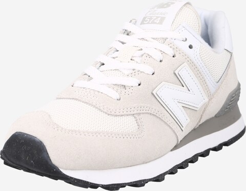 New Balance 574 Cream