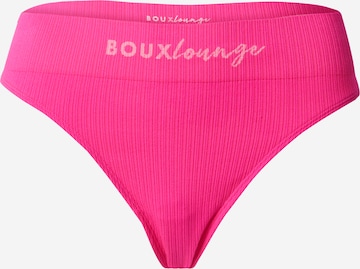 Boux Avenue String i pink: forside