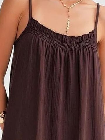 MixRay Dress in Brown
