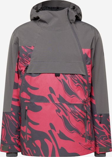 Spyder Sportjacke 'ALL OUT' in graphit / pink, Produktansicht