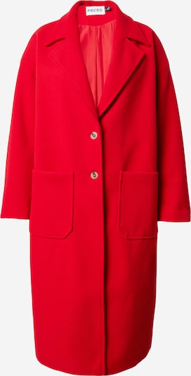 Demisezoninis paltas 'PCJILI' iš PIECES Curve, spalva – spanguolių spalva, Prekių apžvalga