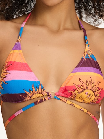 Triangle Bikini 'Liz' Shiwi en mélange de couleurs