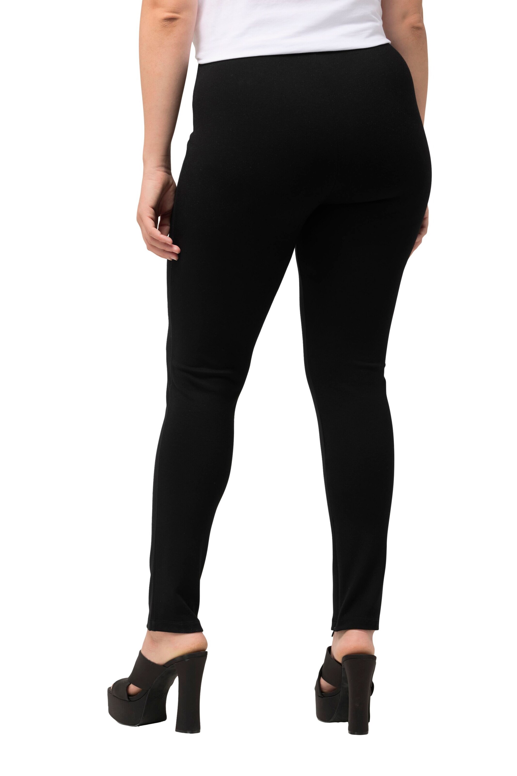Ulla Popken Skinny Leggings in Zwart