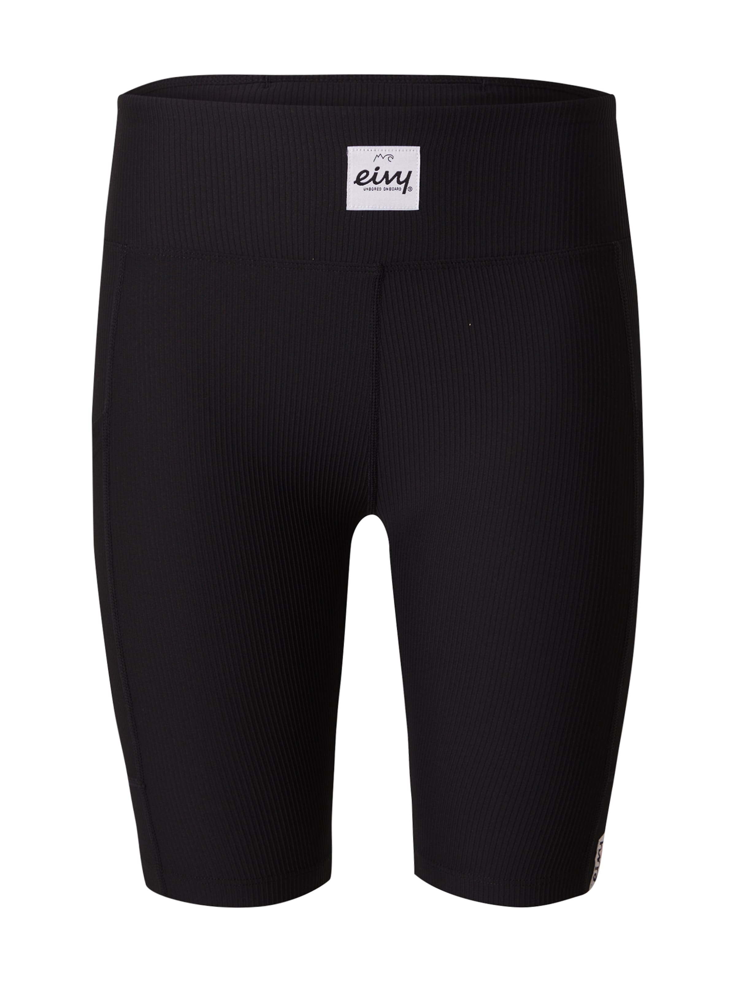 Eivy Skinny Sportshorts 'Venture' in Schwarz: Vorderseite