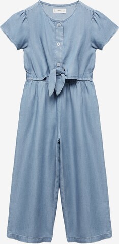 MANGO KIDS Dungarees 'EVA' in Blue: front