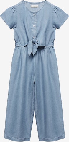 MANGO KIDS Jumpsuit 'EVA' in Blau: predná strana