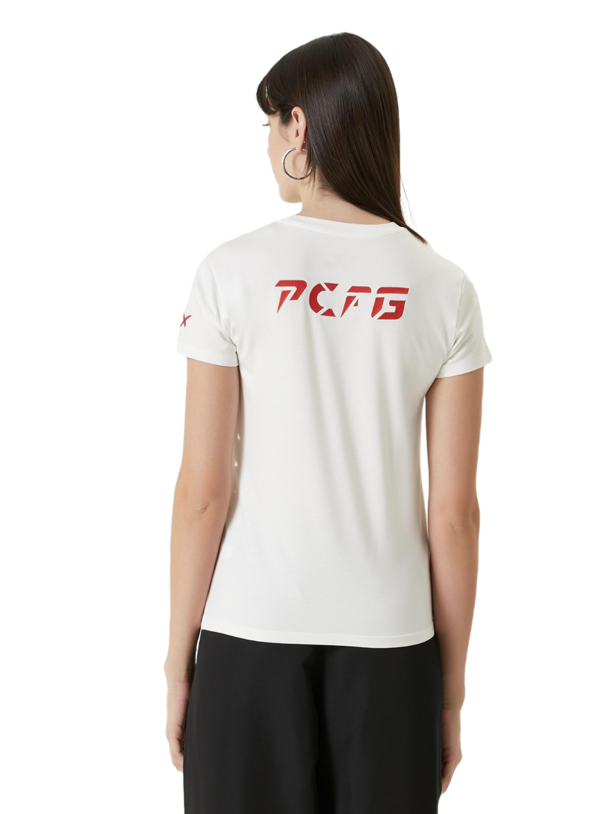 PCFG T-Shirt in Weiß: Vorderseite