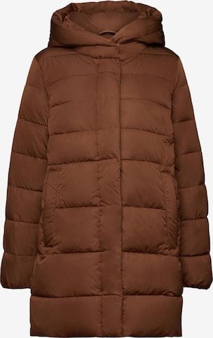 Manteau d’hiver ESPRIT en marron : devant