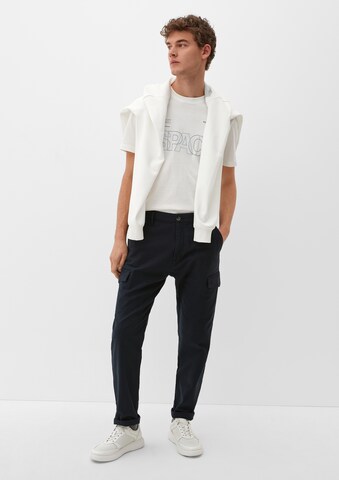 Regular Pantalon cargo s.Oliver en bleu